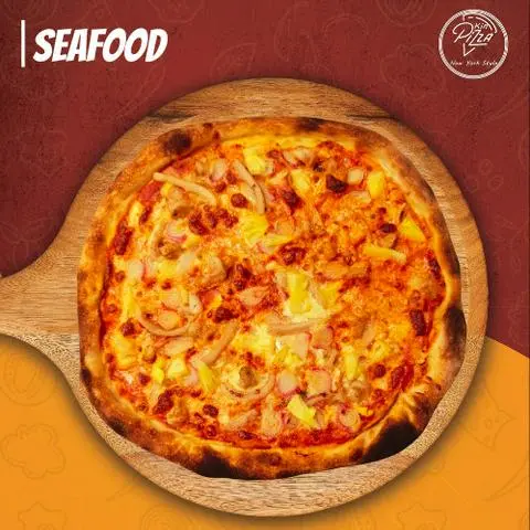 Hình ảnh Tropical Seafood Pizza Kích Cỡ 34Cm