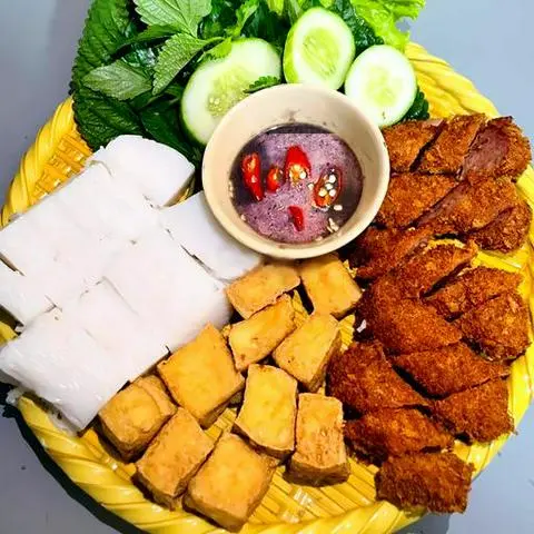 Hình ảnh Bún Đậu Nem Chua Rán