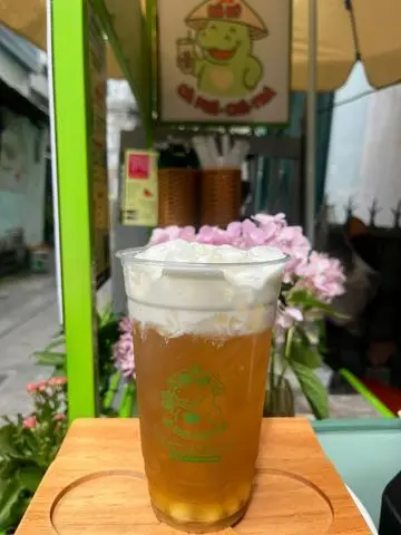 Hình ảnh Trà olong sen vàng