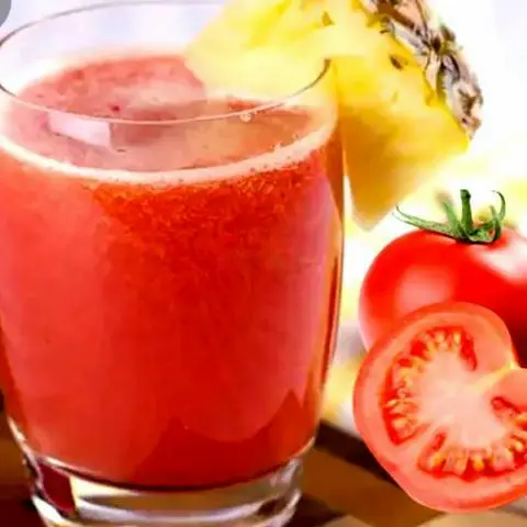 Hình ảnh Nước ép thơm - cà chua