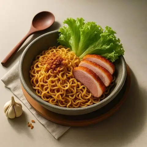 Hình ảnh [CHỈ 33K] Mì trộn Thịt ngỗng Vị khói truyền thống
