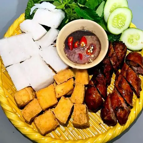 Hình ảnh Bún Đậu Dồi Sụn Chiên