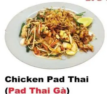 Hình ảnh Pad Thai gà