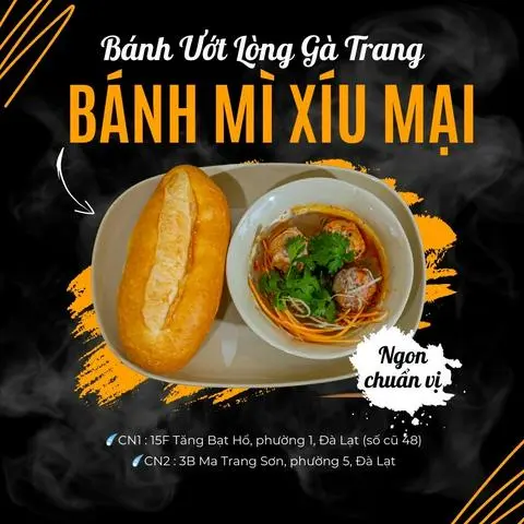 Hình ảnh Bánh mì xíu mại