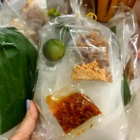 Hình ảnh Bánh tráng lá chuối