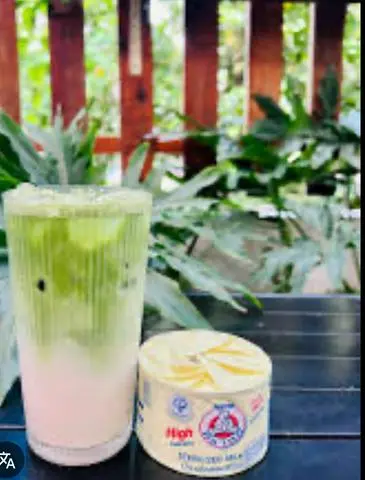 Hình ảnh matcha sữa gấu thái lan