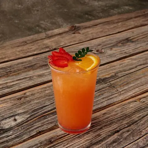 Hình ảnh Trà ô long cam dâu - orange strawberry tea