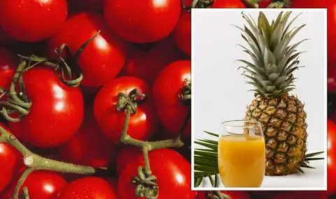 Hình ảnh Nước ép thơm cà chua