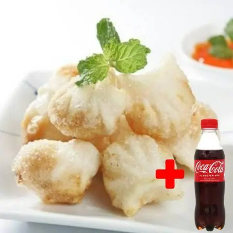 Hình ảnh Combo 12 Há Cảo Chiên + Coca
