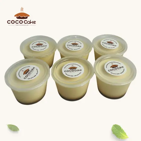 Hình ảnh Set 6 bánh flan vị truyền thống