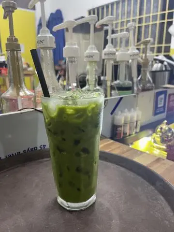 Hình ảnh Trà sữa thái xanh