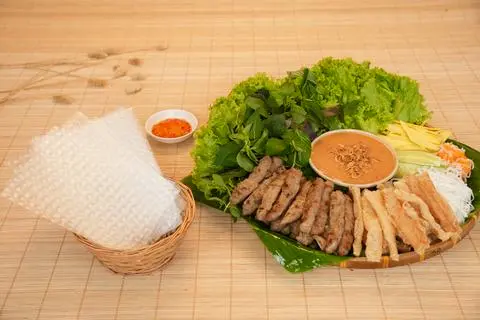 Hình ảnh Nem nướng - combo 10 người