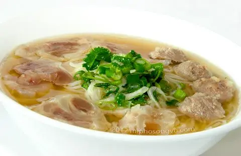 Hình ảnh Phở gân bò viên