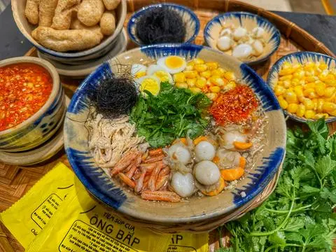 Hình ảnh Súp cua sò điệp tóc tiên