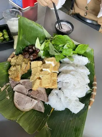 Hình ảnh Bún đậu thịt
