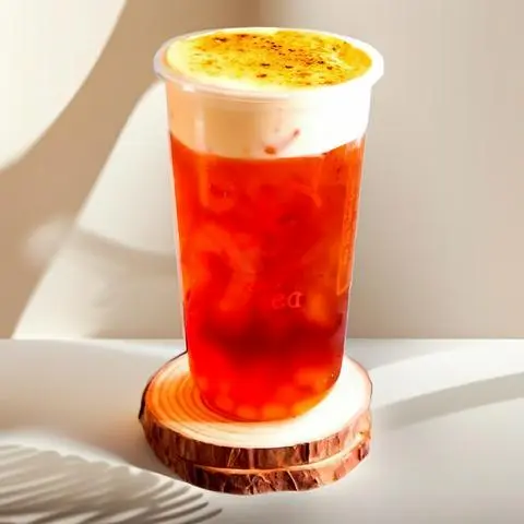 Hình ảnh Trà Lài Kem Trứng Nướng