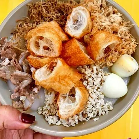 Hình ảnh Cháo sườn đặc biệt kèm quẩy ( 5 topping)