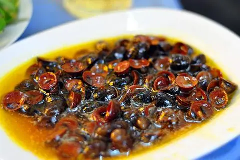 Hình ảnh ỐC DỪA XÀO BƠ TỎI