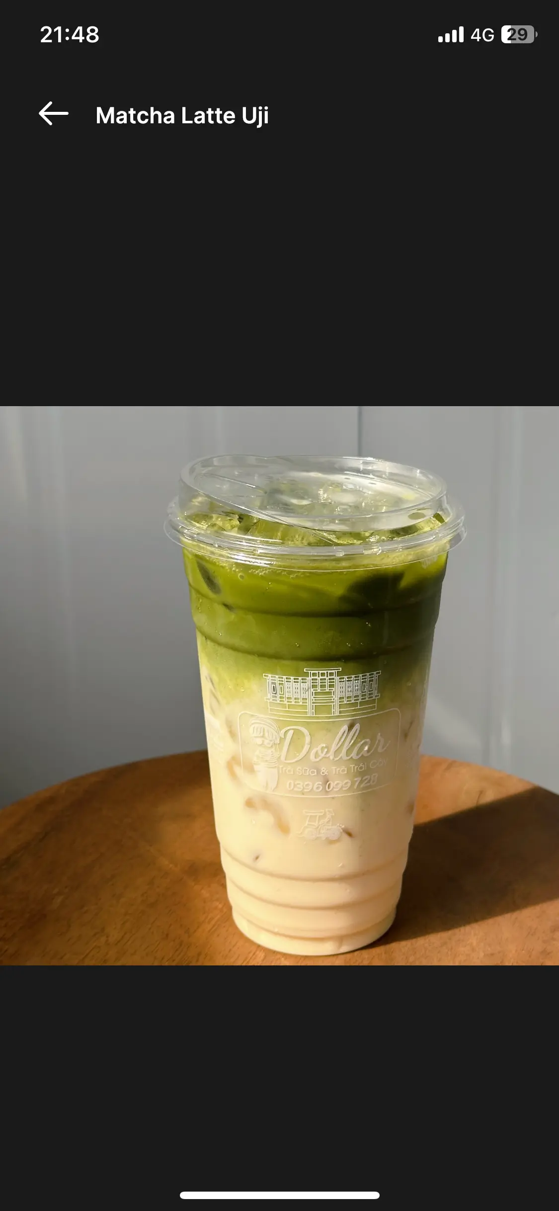 Hình ảnh Matcha Latte