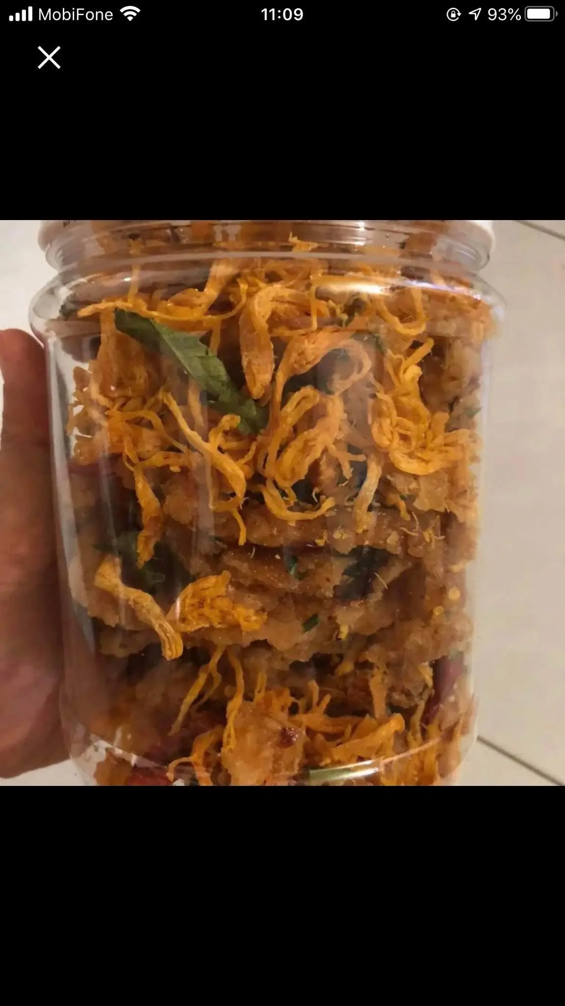 Hình ảnh cơm cháy lắc khô gà 