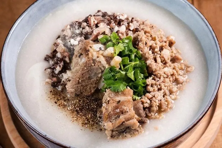 Hình ảnh CHÁO ĐẶC BIỆT NHÌU SƯỜN & THỊT BẰM