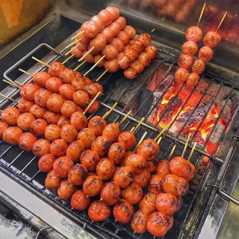 Hình ảnh Nem hồ lô nướng đá
