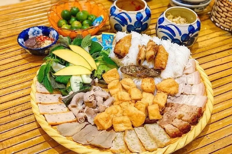 Hình ảnh Bún đậu cào 3 lá - 3 người