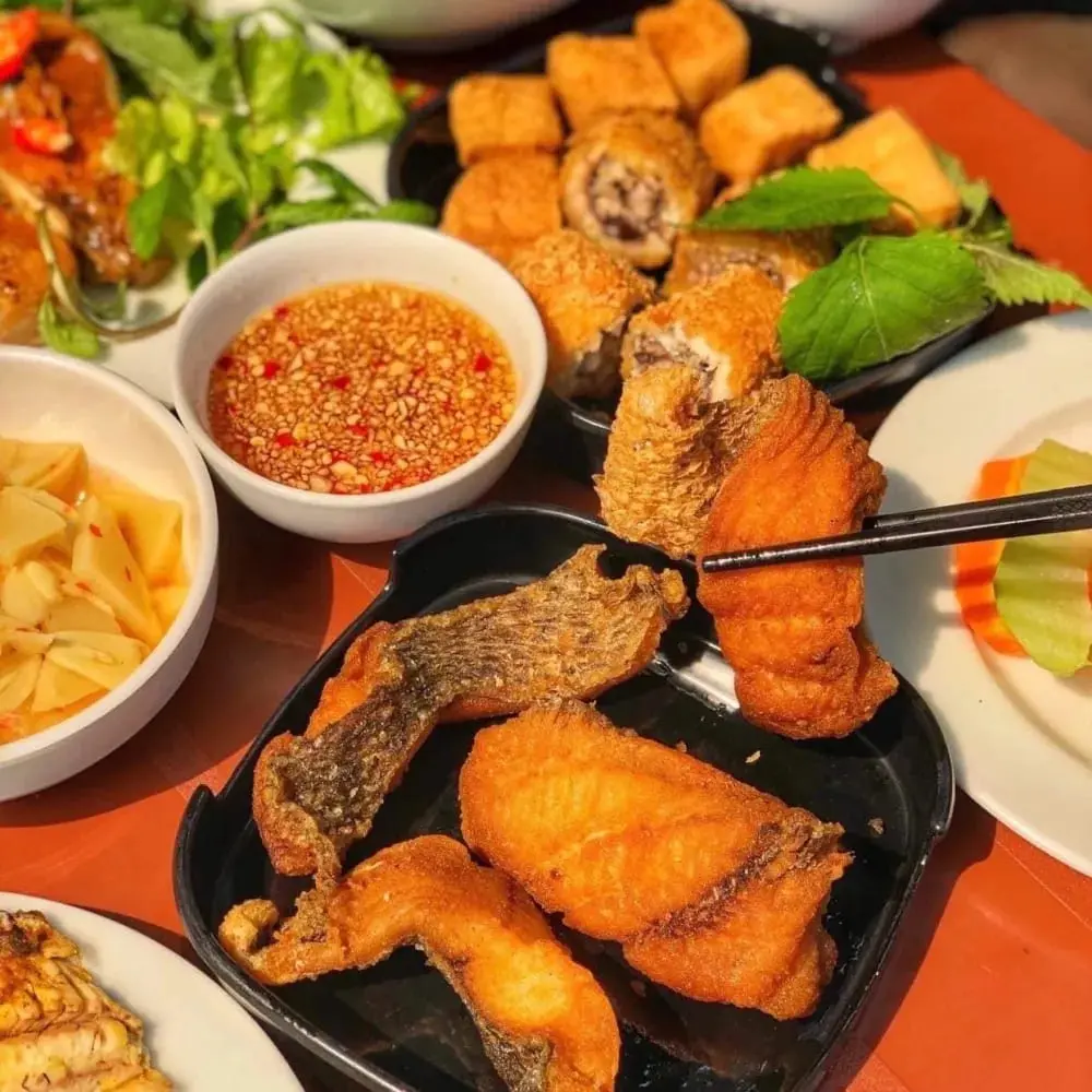 Hình ảnh Bún cá chấm đậu phụ