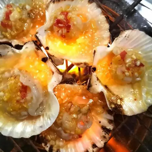 Hình ảnh Sò Điệp Nướng Nước Mắm