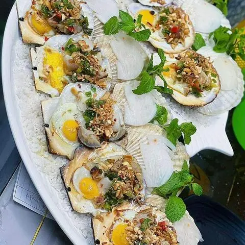 Hình ảnh SÒ ĐIỆP NHẬT NƯớNG MỠ HÀNH
