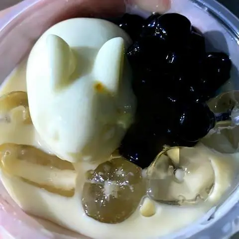 Hình ảnh Lục trà sữa - 3 pudding