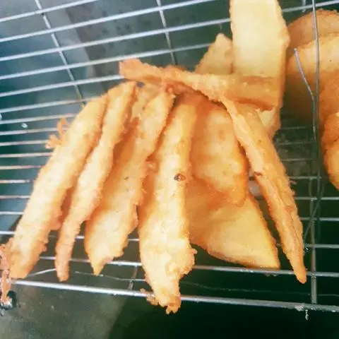 Hình ảnh sa kê chiên lắc phô mai
