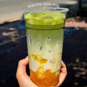 Hình ảnh Matcha latte xoài