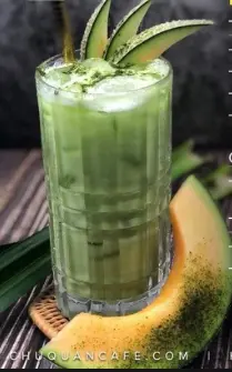 Hình ảnh Matcha dưa lưới