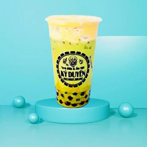 Hình ảnh TRÀ SỮA THÁI XANH KEM TRỨNG PHÔ MAI