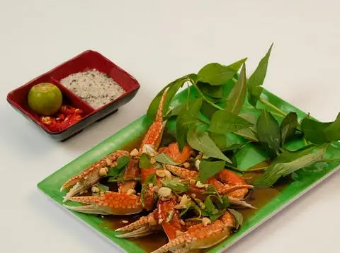 Hình ảnh Càng ghẹ rang me