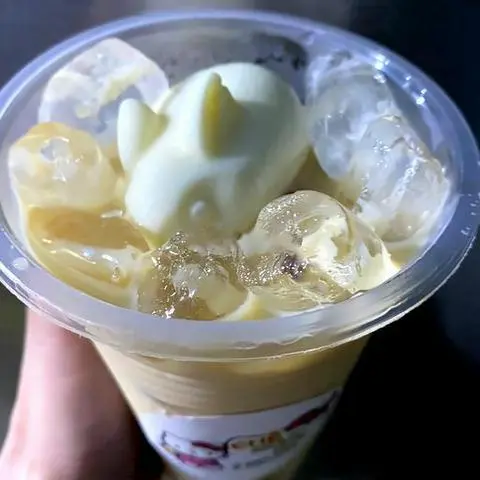 Hình ảnh Lục trà sữa phô mai viên