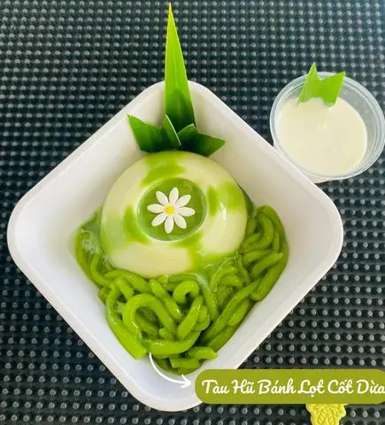 Hình ảnh Tàu hũ bánh lọt cốt dừa