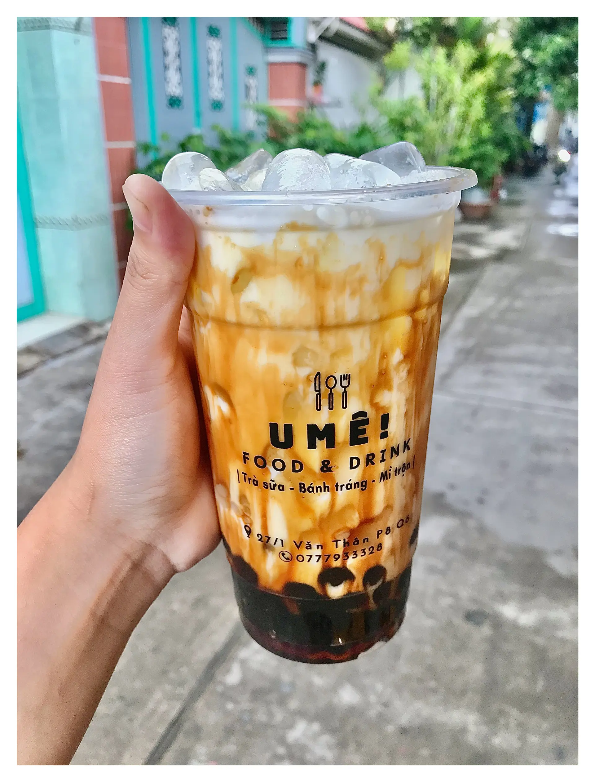 Hình ảnh Sữa Tươi Trân Châu Đường Đen