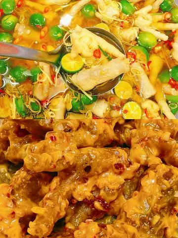 Hình ảnh Combo 12 : Chân Gà X.X Sả Tắc Đặc Biệt + Chân Gà X.X Trứng Muối