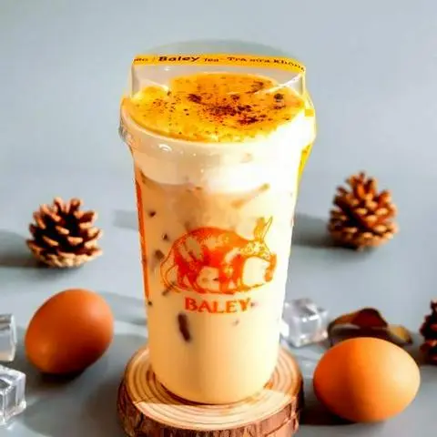 Hình ảnh Trà Sữa Kem Trứng Nướng