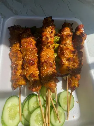 Hình ảnh Combo 4 xiên thịt nướng