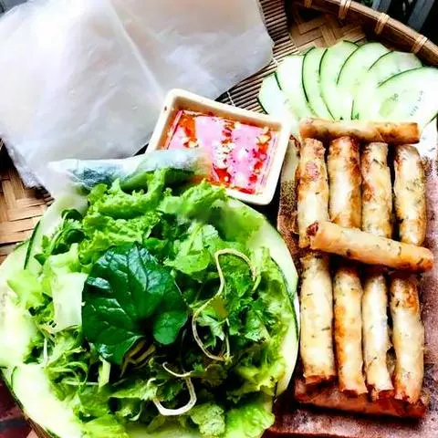 Hình ảnh Ram bắp thịt kèm rau