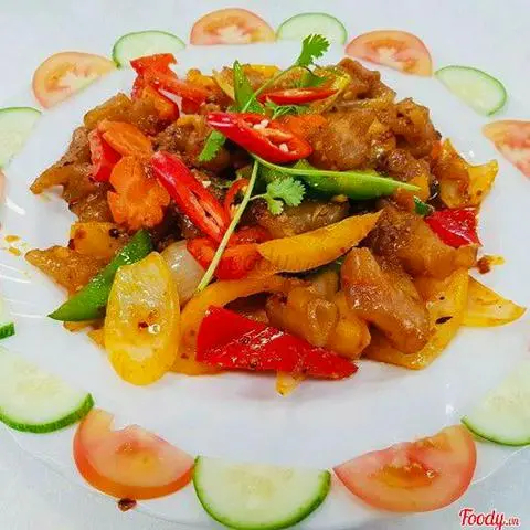 Hình ảnh Gân Bò Xào Sa Tế - Lớn