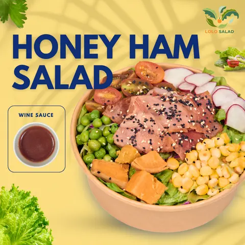 Hình ảnh Honey Ham salad (Salad Jambon hun khói)