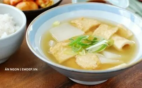 Hình ảnh Canh chả cá Hàn Quốc