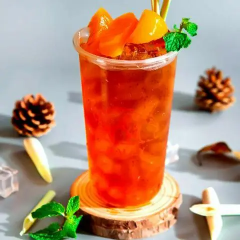 Hình ảnh Trà Đào Cam Sả
