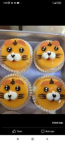 Hình ảnh Bánh kem con hổ