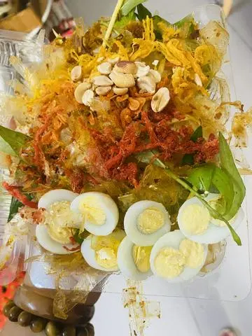 Hình ảnh bánh tráng phơi sương trộn số 1 đặc biệt 