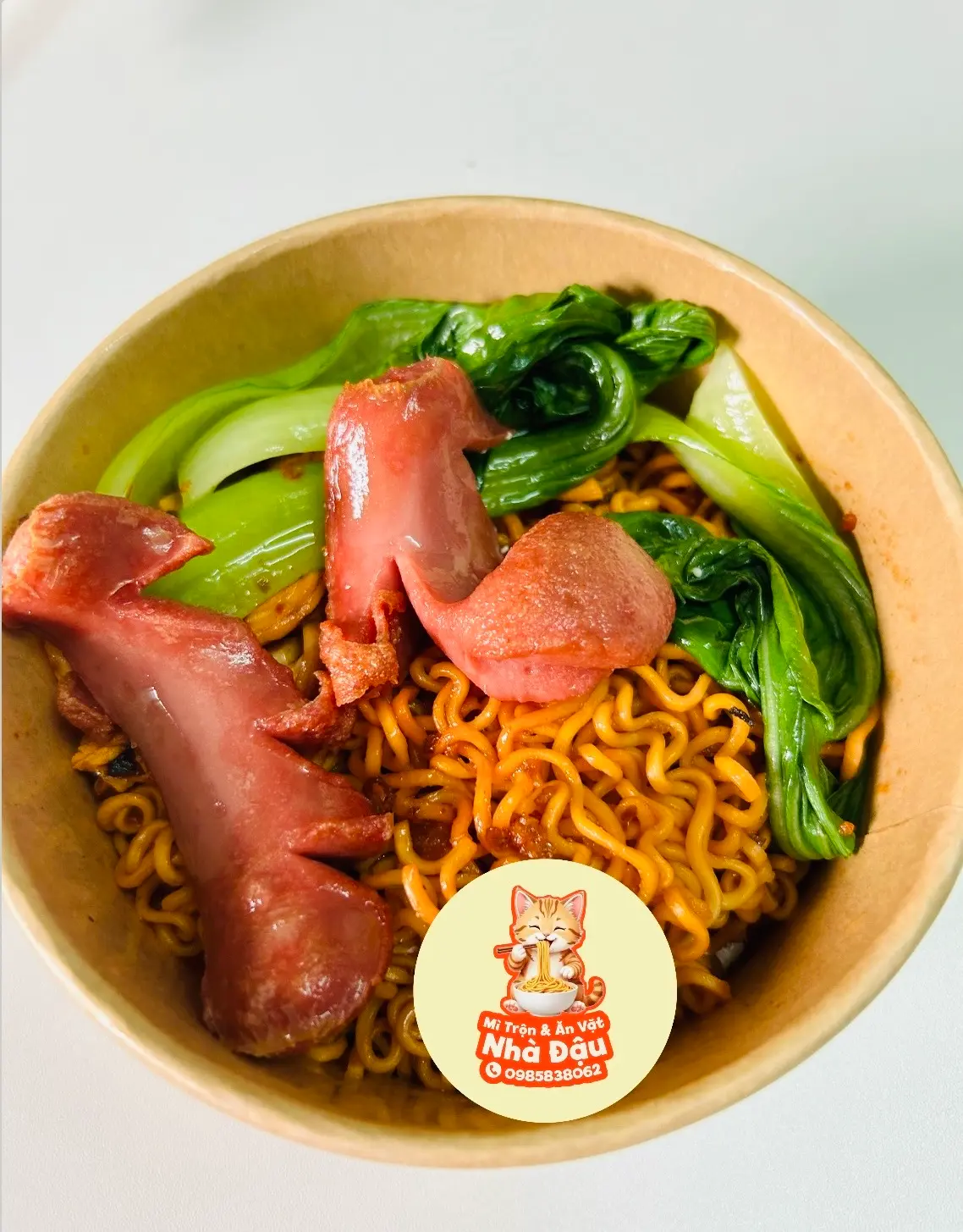 Hình ảnh Mì Trộn Xúc Xích 